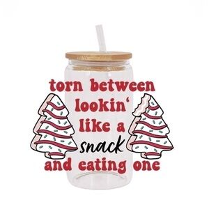 Torn Between Lookin Like a Snack and eating One Frosted Tumbler